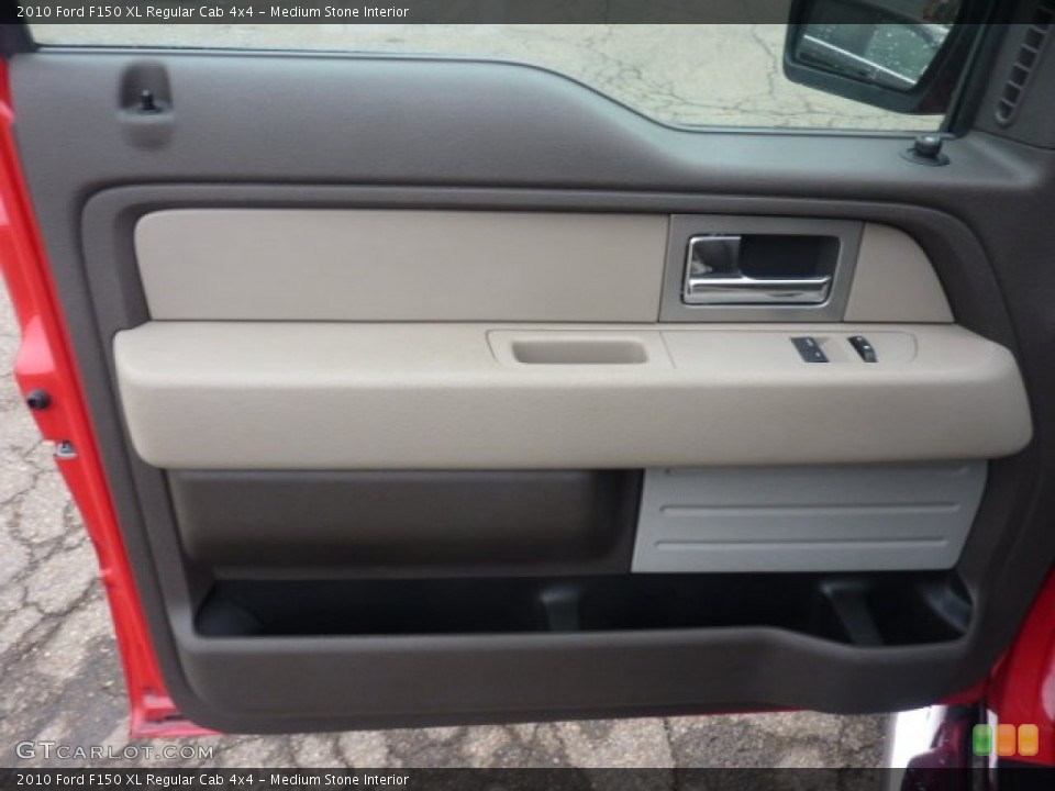 Medium Stone Interior Door Panel for the 2010 Ford F150 XL Regular Cab 4x4 #54073083