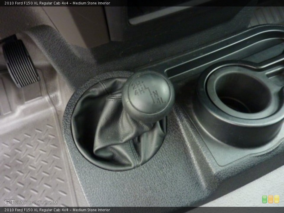Medium Stone Interior Controls for the 2010 Ford F150 XL Regular Cab 4x4 #54073128