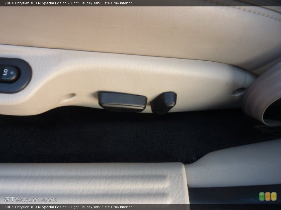 Light Taupe/Dark Slate Gray Interior Controls for the 2004 Chrysler 300 M Special Edition #54074808