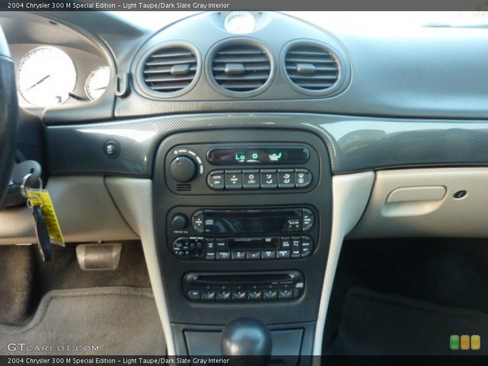 Light Taupe/Dark Slate Gray Interior Controls for the 2004 Chrysler 300 M Special Edition #54074826