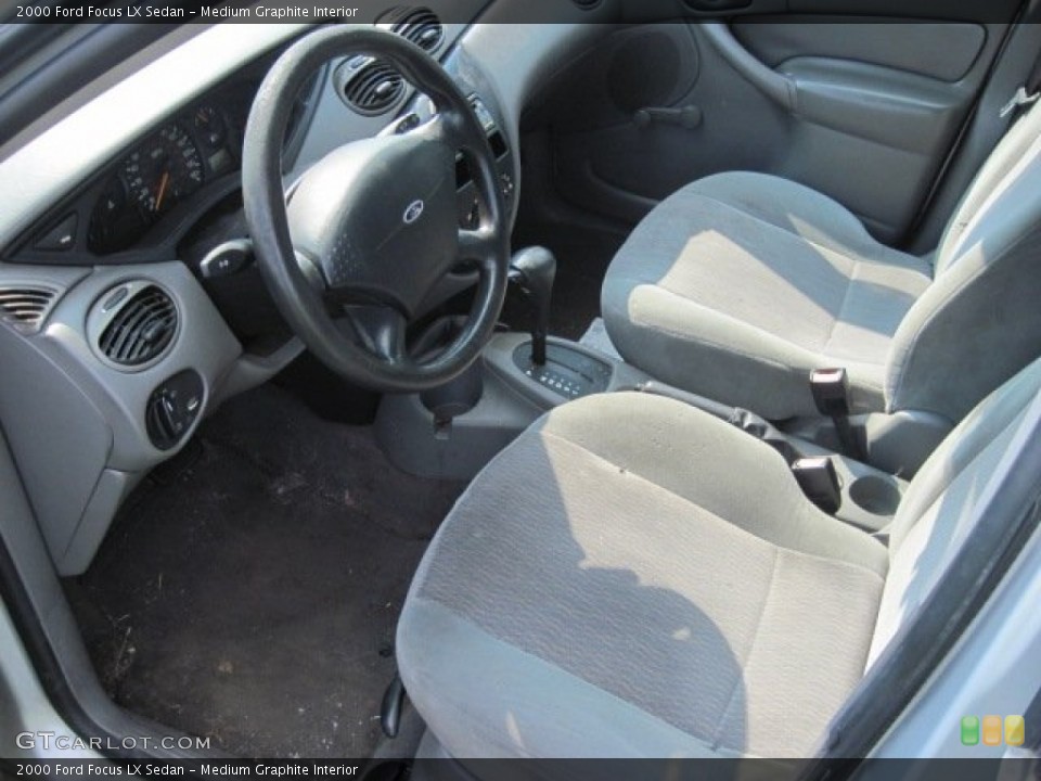 Medium Graphite Interior Photo for the 2000 Ford Focus LX Sedan #54074985
