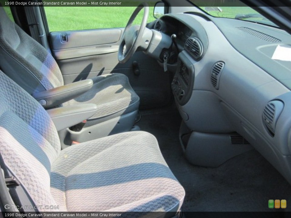 Mist Gray Interior Photo for the 1998 Dodge Caravan  #54075188