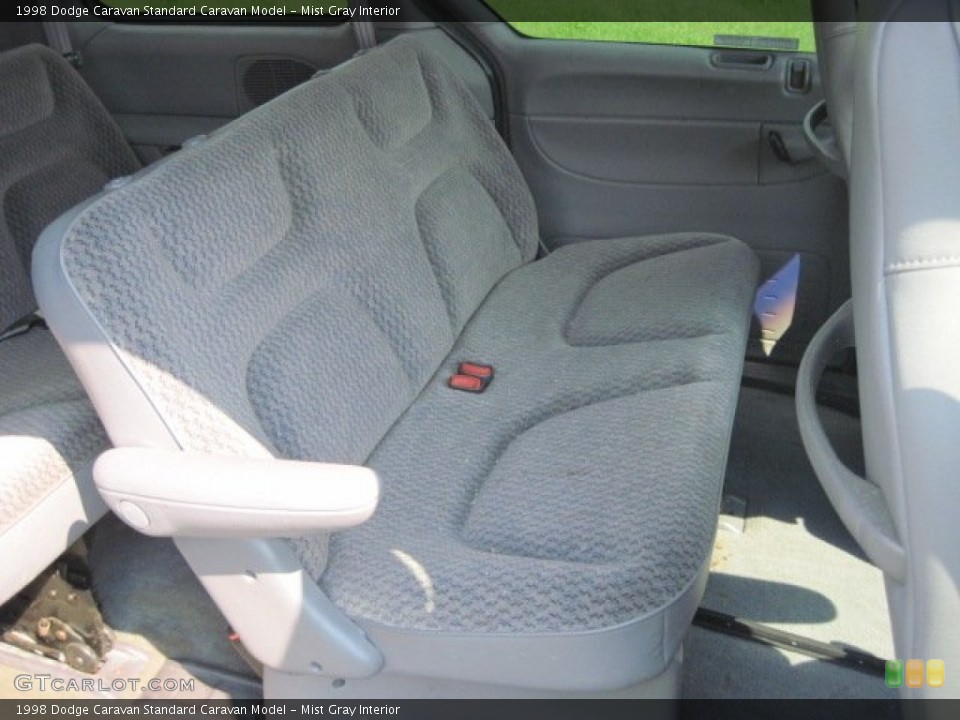 Mist Gray Interior Photo for the 1998 Dodge Caravan  #54075201