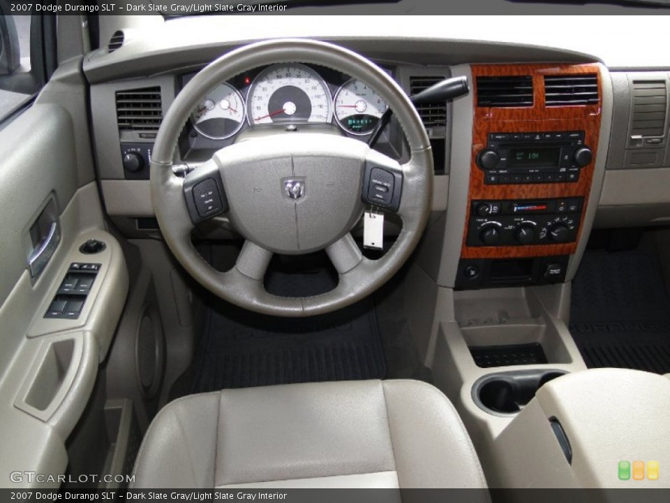 Dark Slate Gray/Light Slate Gray Interior Dashboard for the 2007 Dodge Durango SLT #54075749