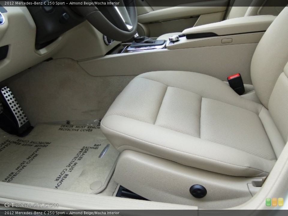 Almond Beige/Mocha Interior Photo for the 2012 Mercedes-Benz C 250 Sport #54078236