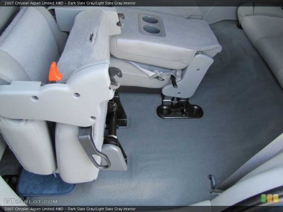 Dark Slate Gray/Light Slate Gray Interior Trunk for the 2007 Chrysler Aspen Limited 4WD #54078585