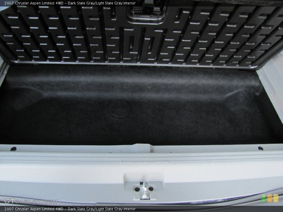 Dark Slate Gray/Light Slate Gray Interior Trunk for the 2007 Chrysler Aspen Limited 4WD #54078615