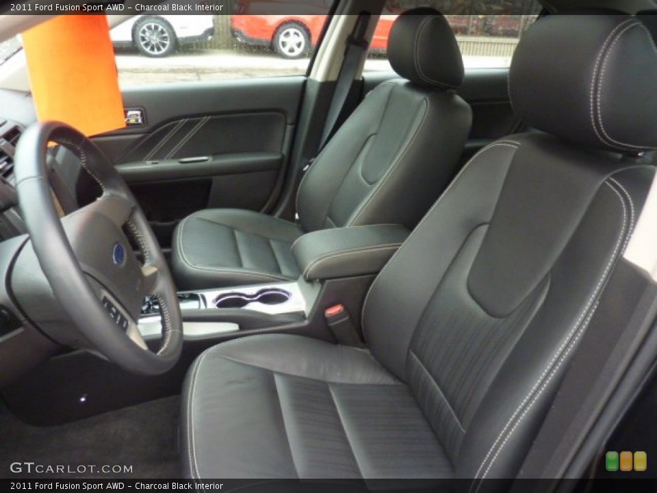 Charcoal Black Interior Photo for the 2011 Ford Fusion Sport AWD #54079071