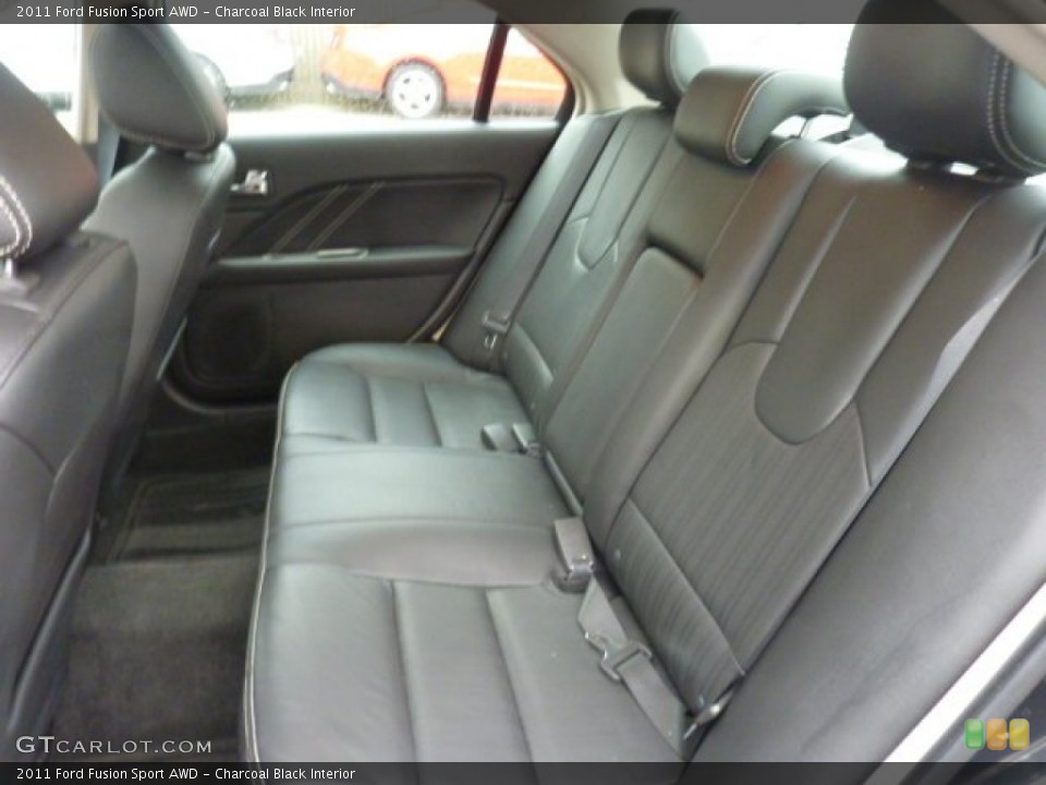 Charcoal Black Interior Photo for the 2011 Ford Fusion Sport AWD #54079080