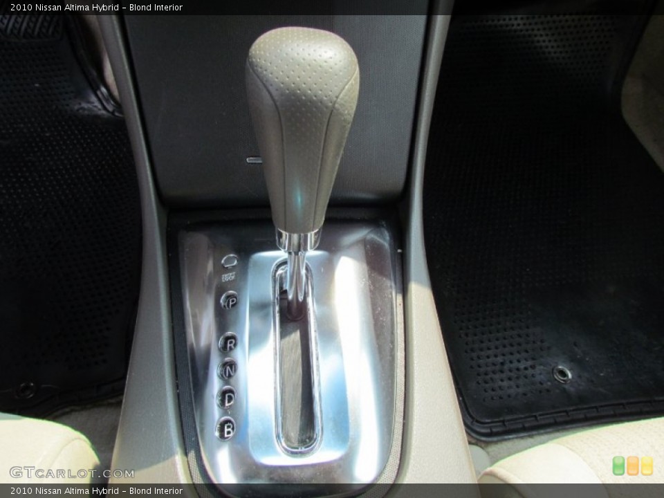 Blond Interior Transmission for the 2010 Nissan Altima Hybrid #54079923