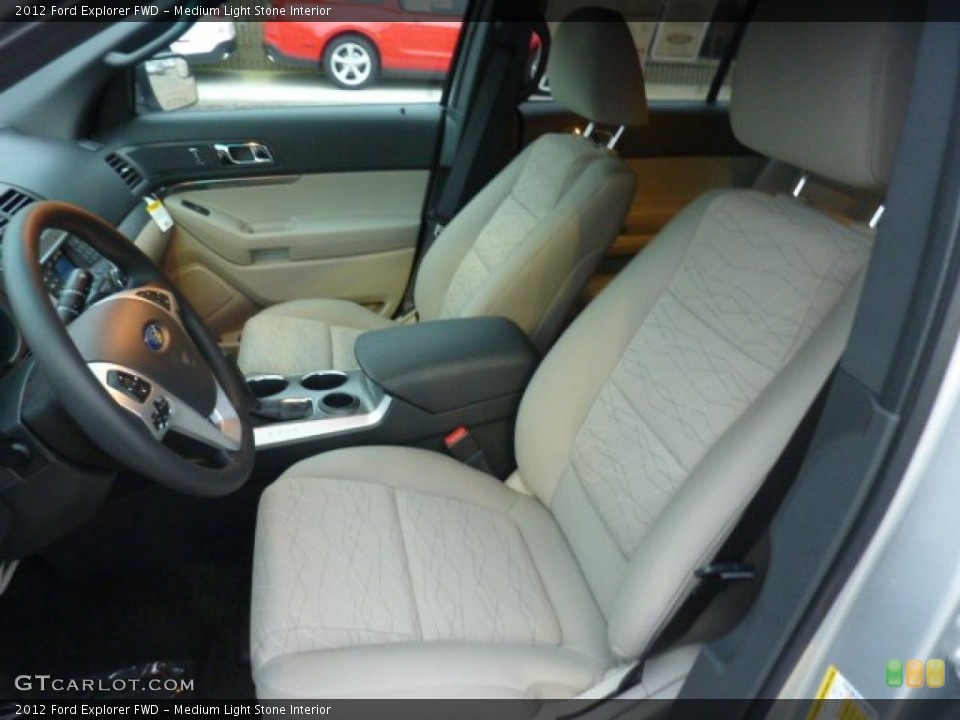 Medium Light Stone Interior Photo for the 2012 Ford Explorer FWD #54080266