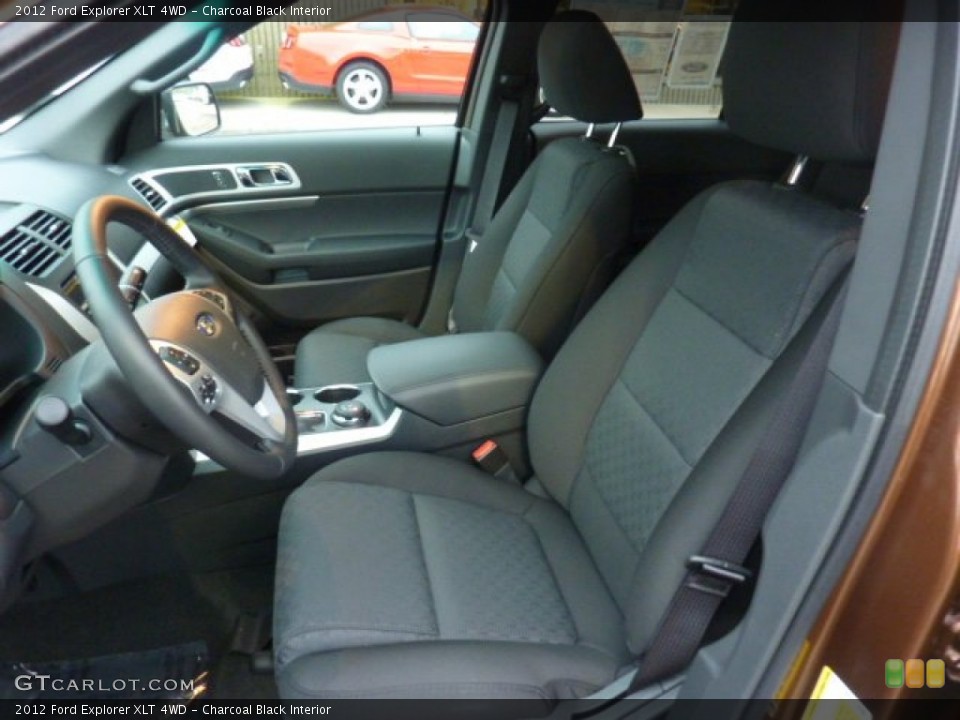 Charcoal Black Interior Photo for the 2012 Ford Explorer XLT 4WD #54080436