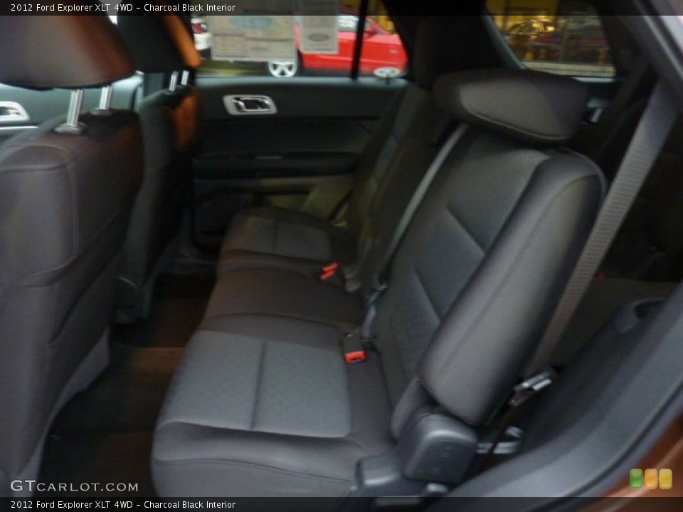 Charcoal Black Interior Photo for the 2012 Ford Explorer XLT 4WD #54080445