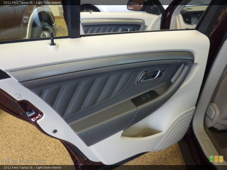 Light Stone Interior Door Panel for the 2011 Ford Taurus SE #54081147
