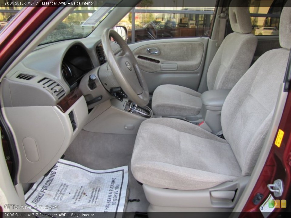 Beige Interior Photo for the 2006 Suzuki XL7 7 Passenger AWD #54081810
