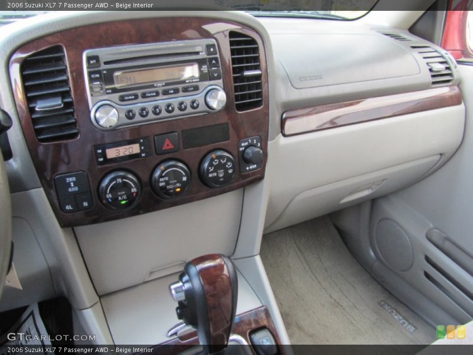 Beige Interior Dashboard for the 2006 Suzuki XL7 7 Passenger AWD #54081882