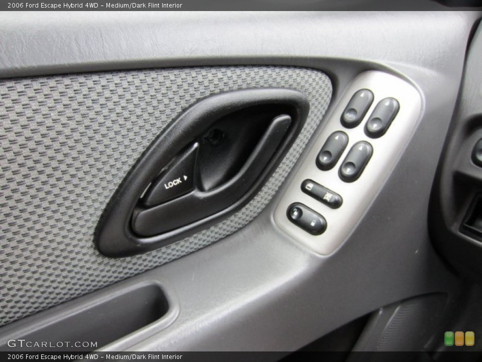 Medium/Dark Flint Interior Controls for the 2006 Ford Escape Hybrid 4WD #54082344