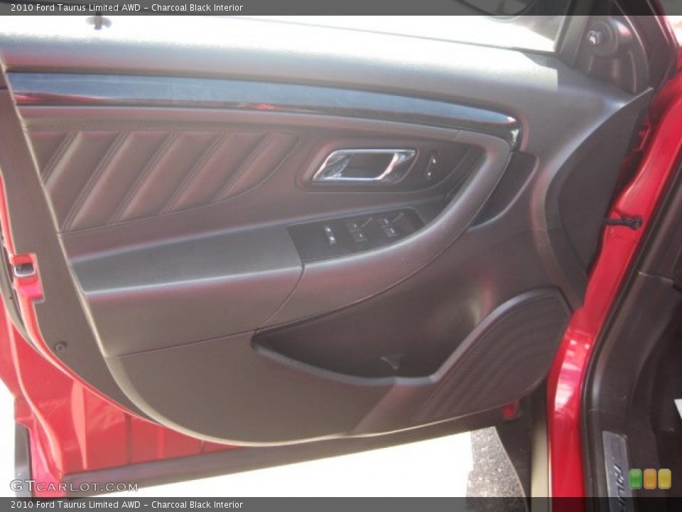Charcoal Black Interior Door Panel for the 2010 Ford Taurus Limited AWD #54086463