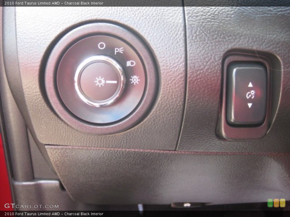 Charcoal Black Interior Controls for the 2010 Ford Taurus Limited AWD #54086484