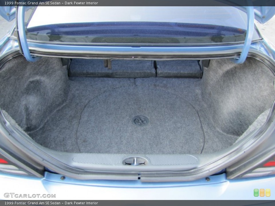 Dark Pewter Interior Trunk for the 1999 Pontiac Grand Am SE Sedan #54087909