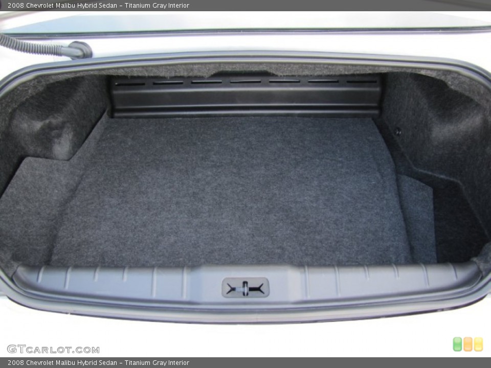Titanium Gray Interior Trunk for the 2008 Chevrolet Malibu Hybrid Sedan #54088179