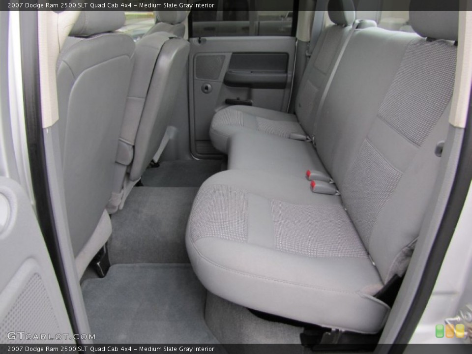 Medium Slate Gray Interior Photo for the 2007 Dodge Ram 2500 SLT Quad Cab 4x4 #54089820