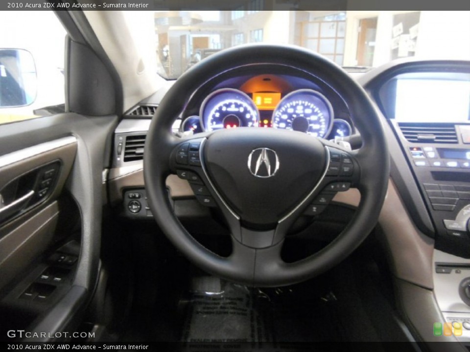 Sumatra Interior Steering Wheel for the 2010 Acura ZDX AWD Advance #54091710