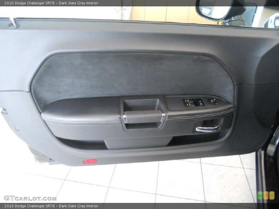 Dark Slate Gray Interior Door Panel for the 2010 Dodge Challenger SRT8 #54092805