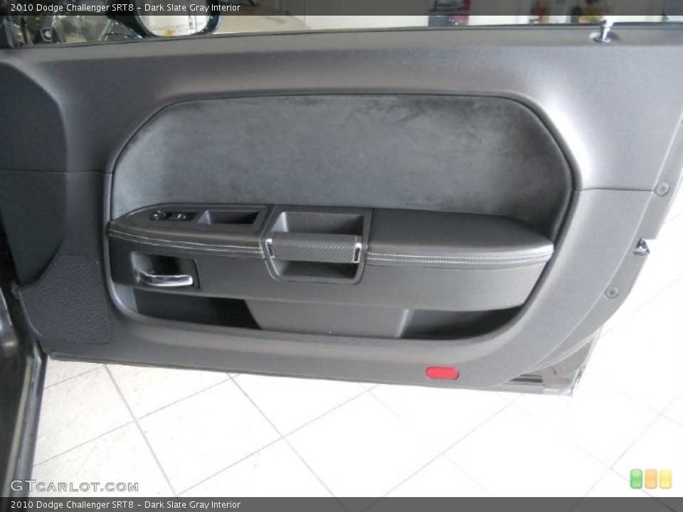 Dark Slate Gray Interior Door Panel for the 2010 Dodge Challenger SRT8 #54092841