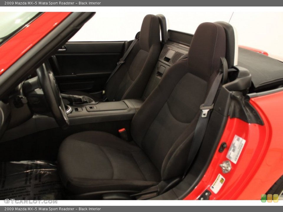 Black Interior Photo for the 2009 Mazda MX-5 Miata Sport Roadster #54093252