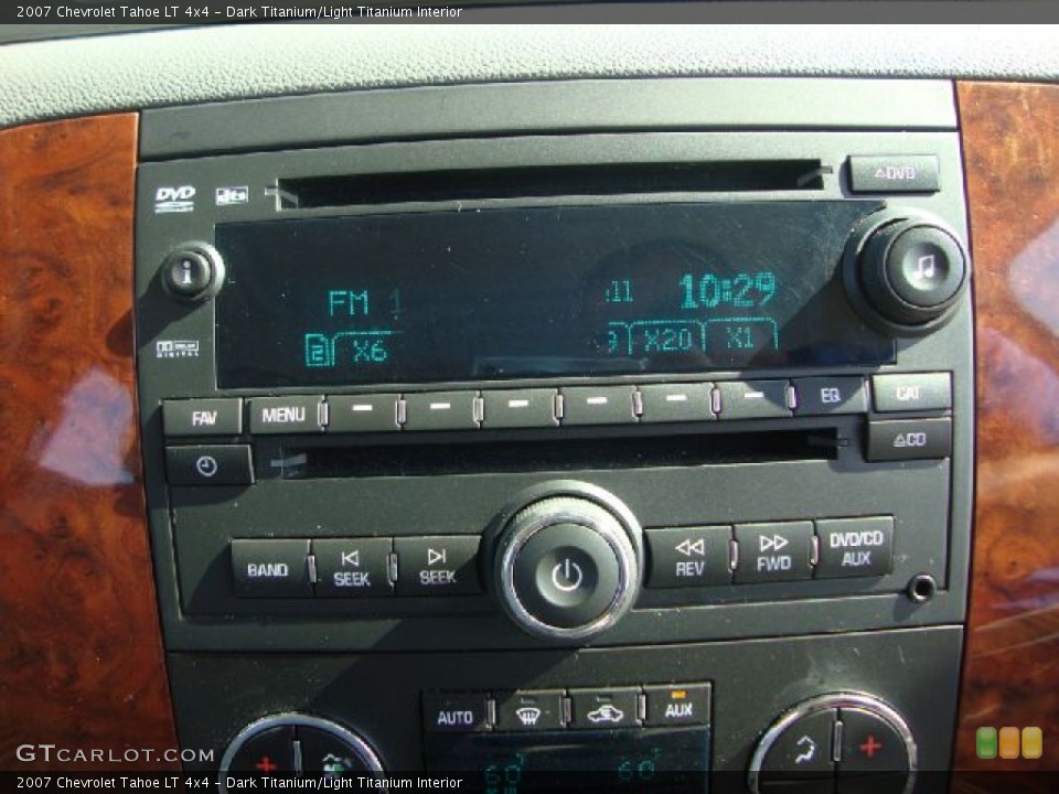Dark Titanium/Light Titanium Interior Audio System for the 2007 Chevrolet Tahoe LT 4x4 #54097495