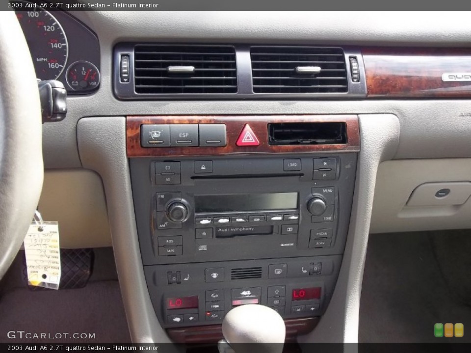 Platinum Interior Controls for the 2003 Audi A6 2.7T quattro Sedan #54100352