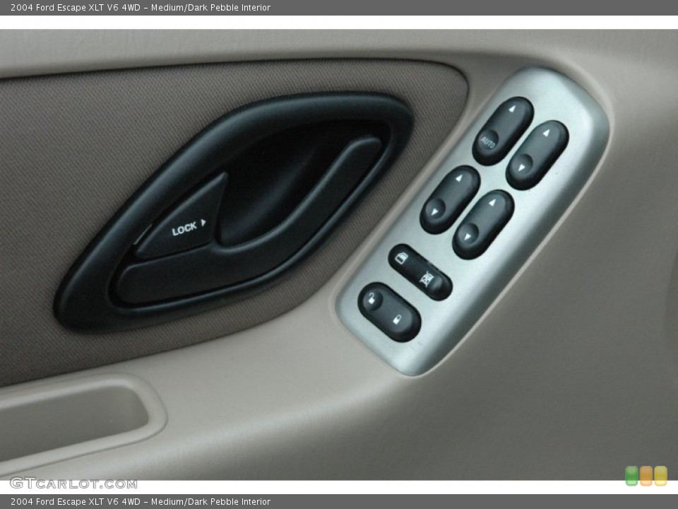 Medium/Dark Pebble Interior Controls for the 2004 Ford Escape XLT V6 4WD #54101166