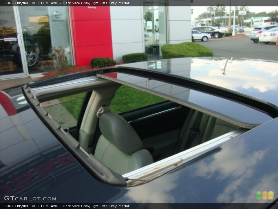 Dark Slate Gray/Light Slate Gray Interior Sunroof for the 2007 Chrysler 300 C HEMI AWD #54105650