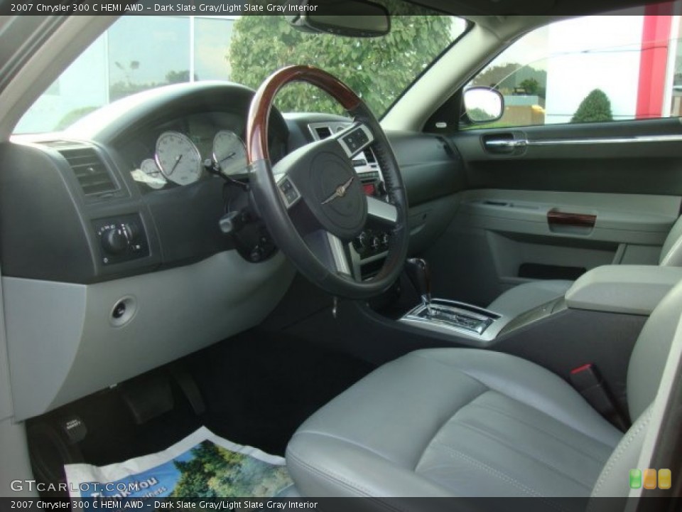 Dark Slate Gray/Light Slate Gray Interior Photo for the 2007 Chrysler 300 C HEMI AWD #54105658