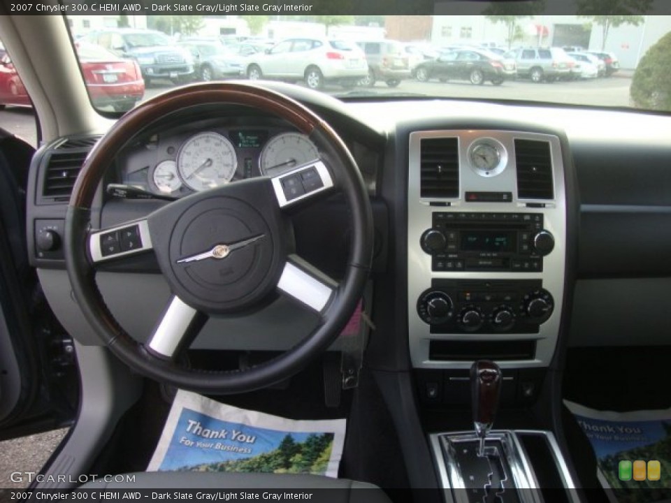 Dark Slate Gray/Light Slate Gray Interior Dashboard for the 2007 Chrysler 300 C HEMI AWD #54105667