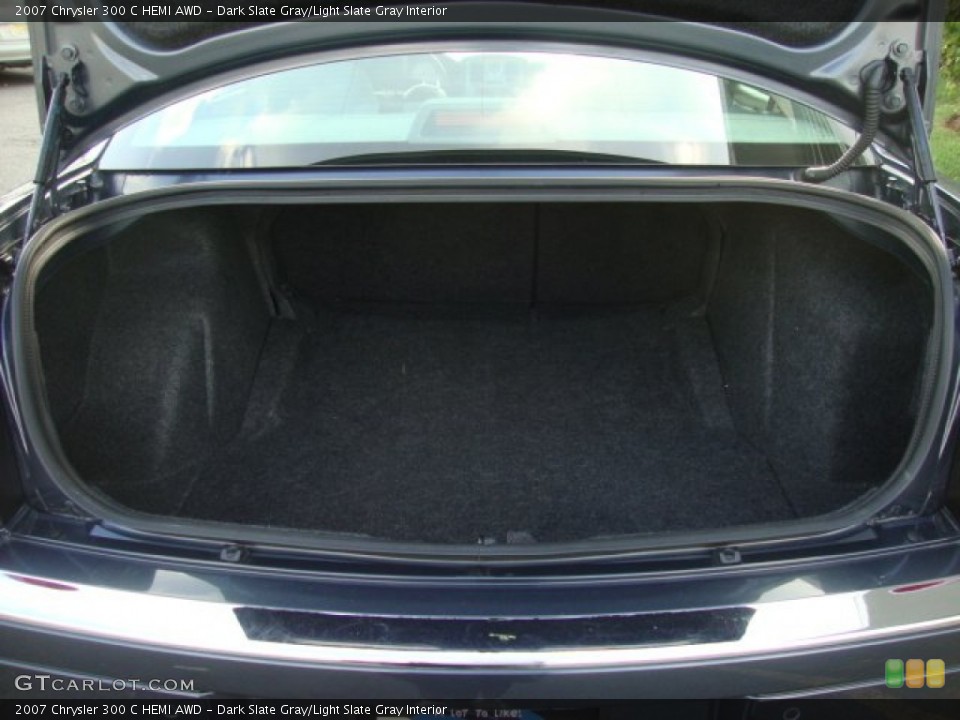 Dark Slate Gray/Light Slate Gray Interior Trunk for the 2007 Chrysler 300 C HEMI AWD #54105795