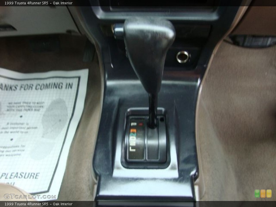 Oak Interior Transmission for the 1999 Toyota 4Runner SR5 #54106220