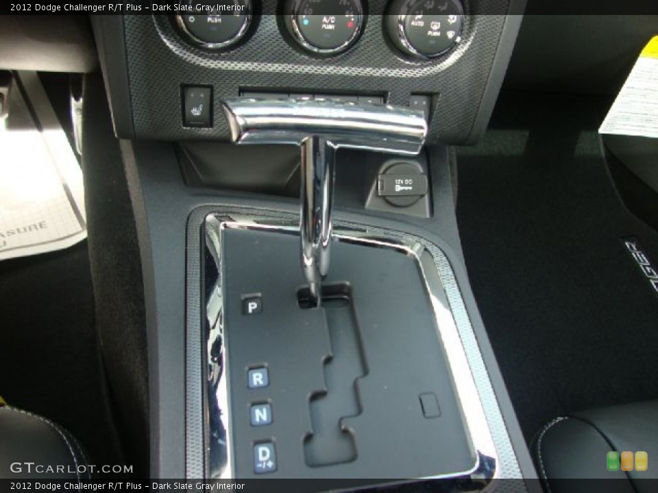 Dark Slate Gray Interior Transmission for the 2012 Dodge Challenger R/T Plus #54111702