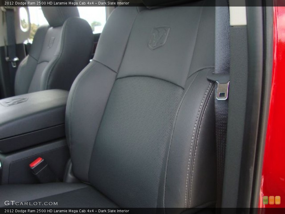 Dark Slate Interior Photo for the 2012 Dodge Ram 2500 HD Laramie Mega Cab 4x4 #54111978
