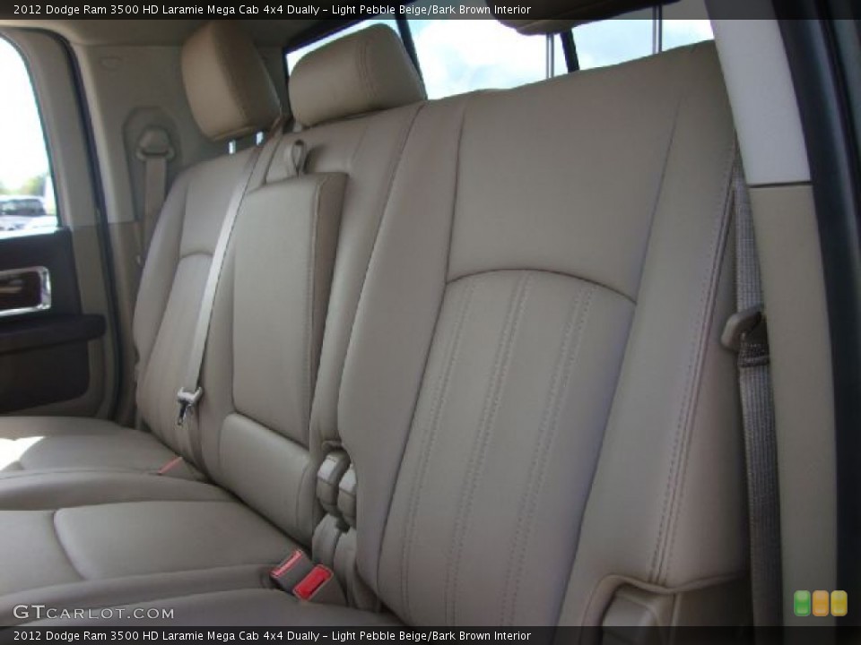 Light Pebble Beige/Bark Brown Interior Photo for the 2012 Dodge Ram 3500 HD Laramie Mega Cab 4x4 Dually #54112377