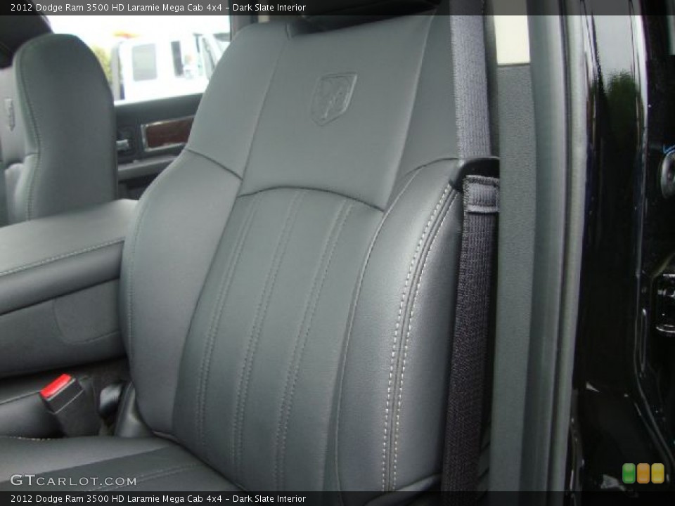 Dark Slate Interior Photo for the 2012 Dodge Ram 3500 HD Laramie Mega Cab 4x4 #54113592