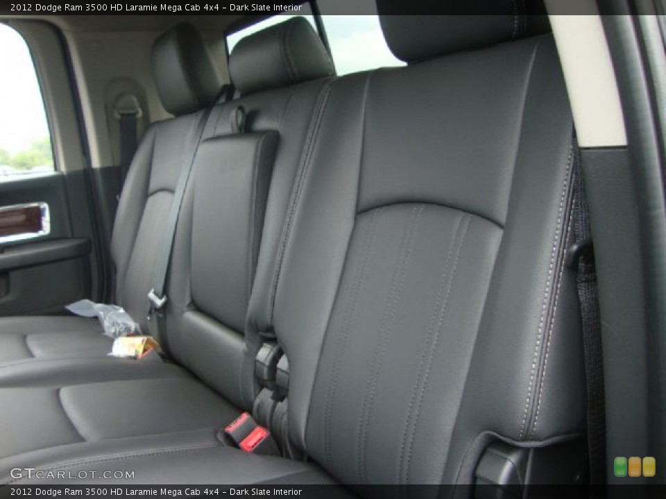 Dark Slate Interior Photo for the 2012 Dodge Ram 3500 HD Laramie Mega Cab 4x4 #54113607