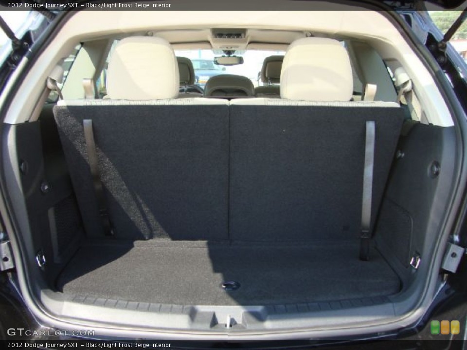 Black/Light Frost Beige Interior Trunk for the 2012 Dodge Journey SXT #54114934