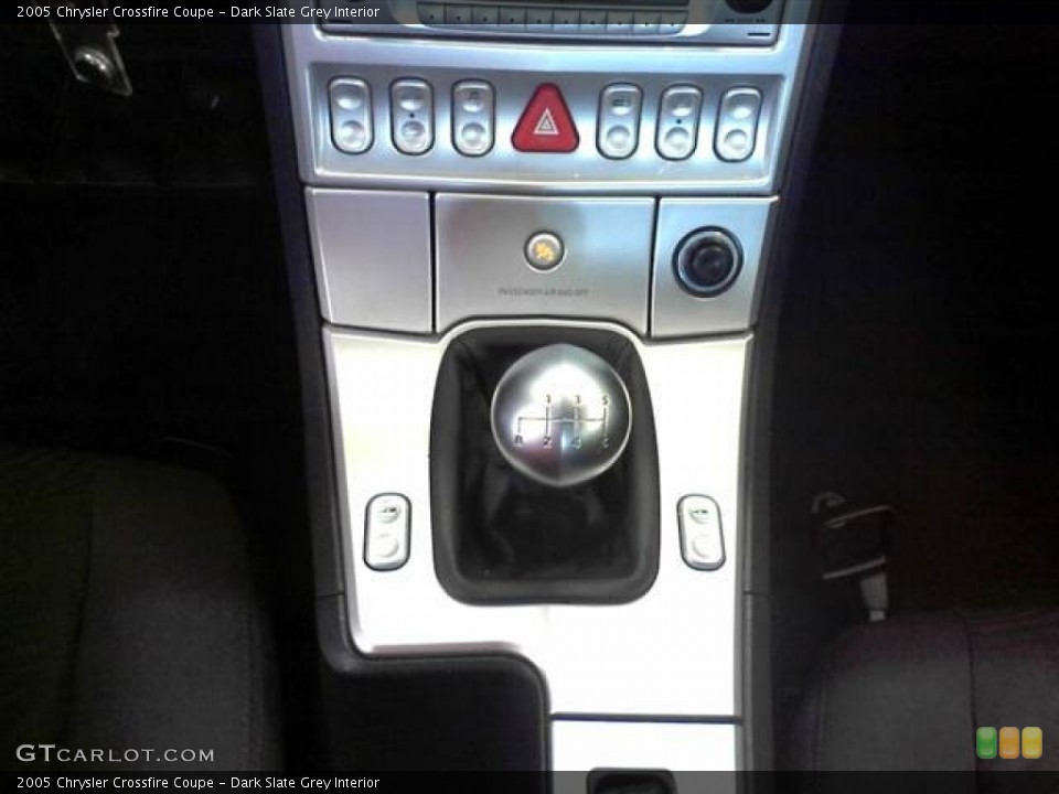Dark Slate Grey Interior Transmission for the 2005 Chrysler Crossfire Coupe #54119295