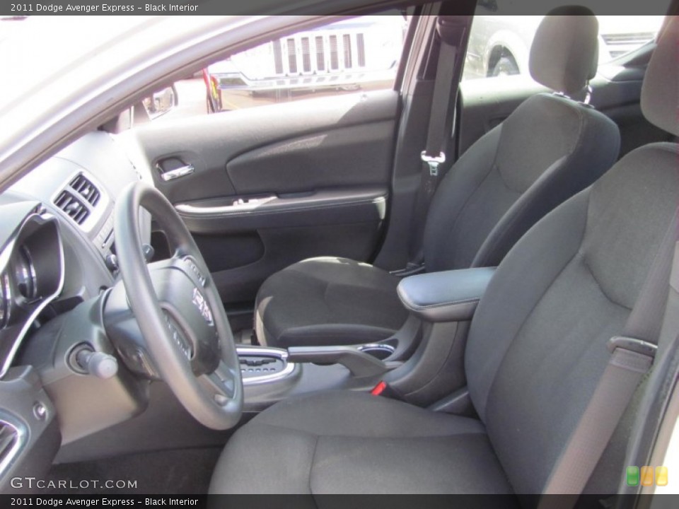 Black Interior Photo for the 2011 Dodge Avenger Express #54121690