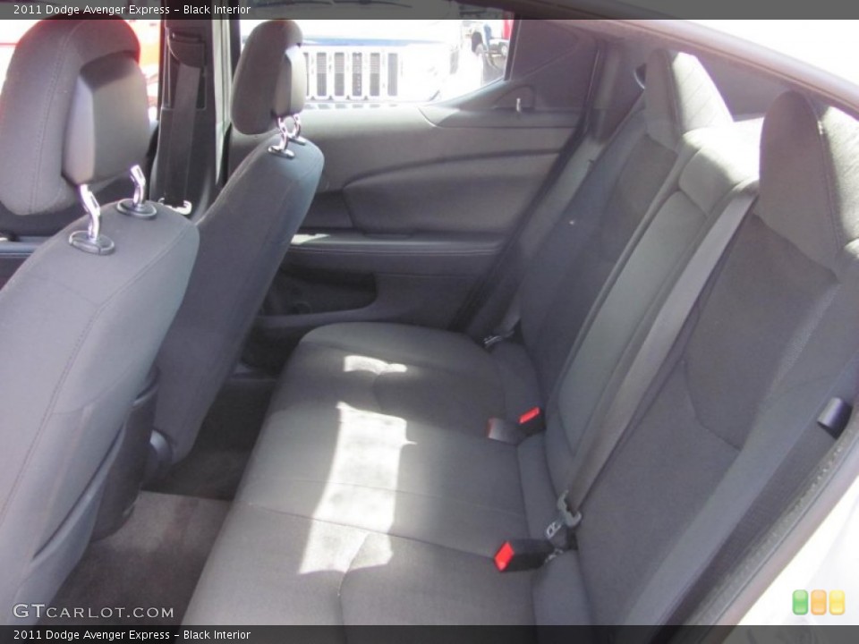 Black Interior Photo for the 2011 Dodge Avenger Express #54121699