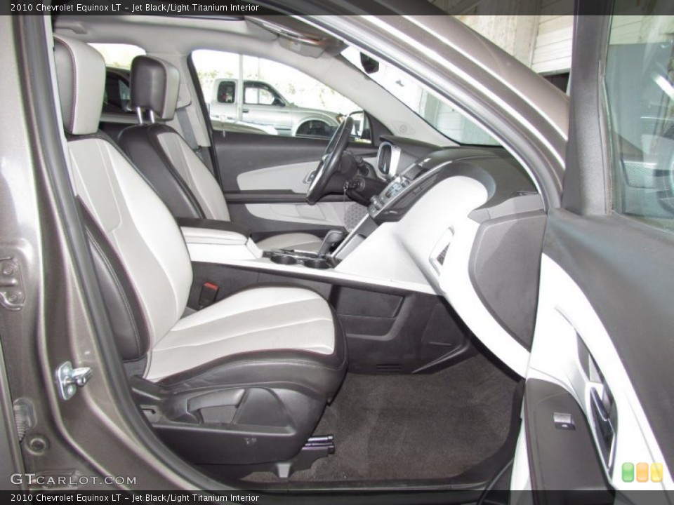 Jet Black/Light Titanium Interior Photo for the 2010 Chevrolet Equinox LT #54124079