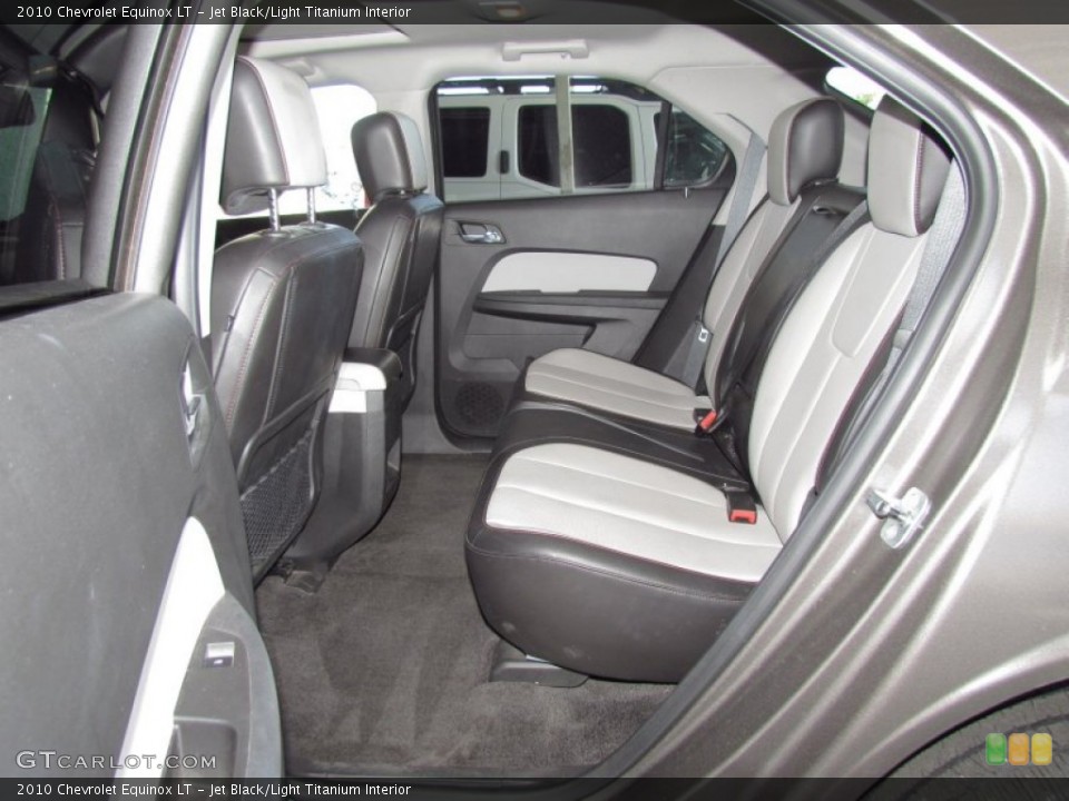 Jet Black/Light Titanium Interior Photo for the 2010 Chevrolet Equinox LT #54124095
