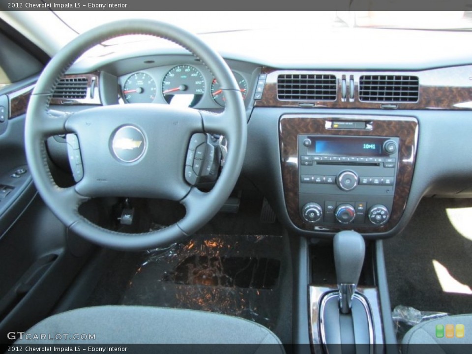 Ebony Interior Dashboard for the 2012 Chevrolet Impala LS #54124605